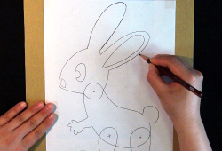 影絵人形の作り方 Of Tsunobue